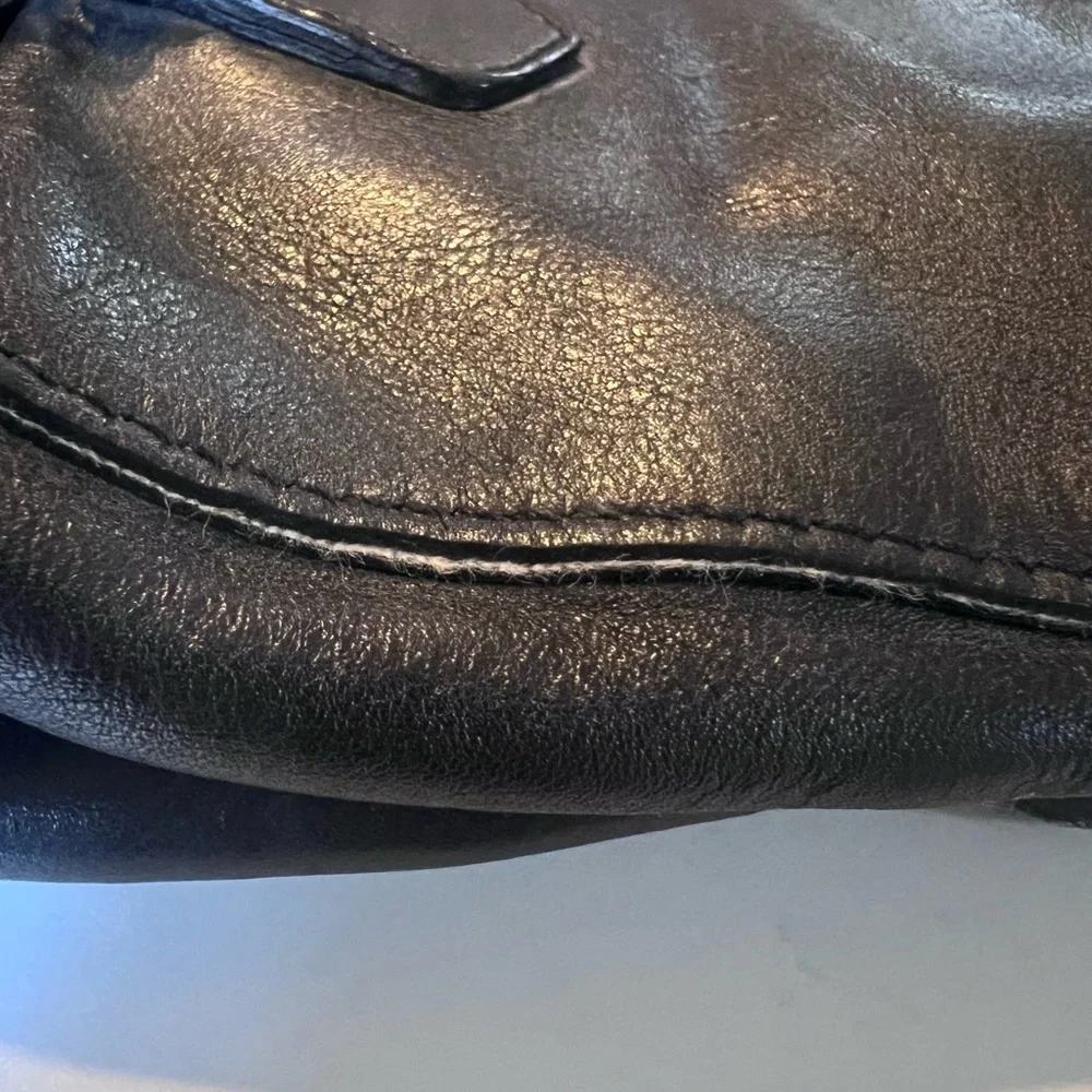Prada Black Leather Satchel